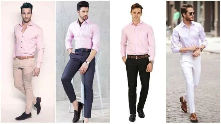 Pink Shirt Matching pants | Combination to look Dashing