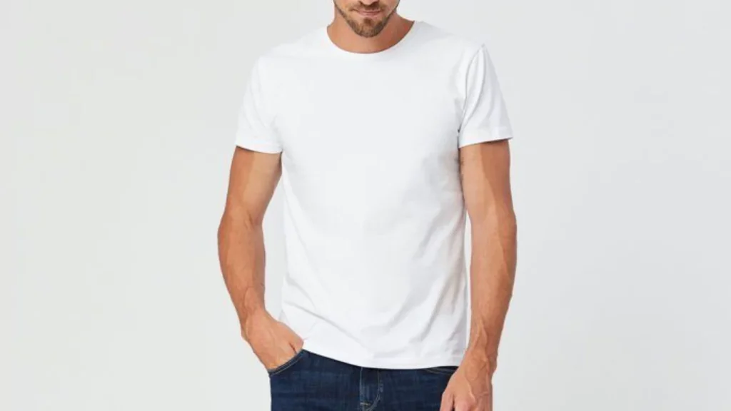 Jeans with white t-shirt